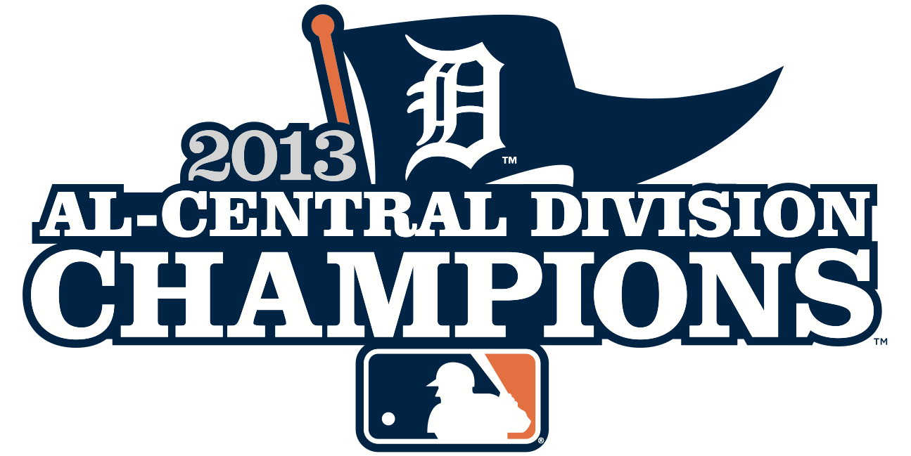 Detroit Tigers 2013 Champion Logo iron on transfers for clothing